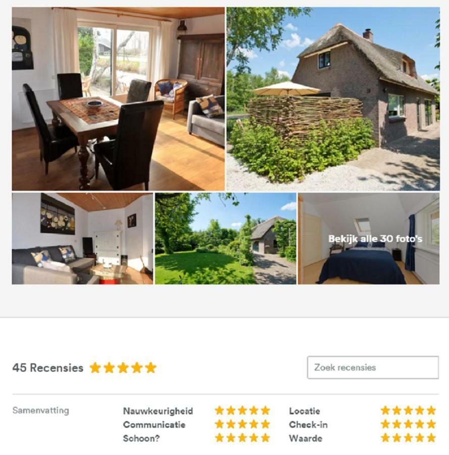 Giethoorn Lodge מראה חיצוני תמונה