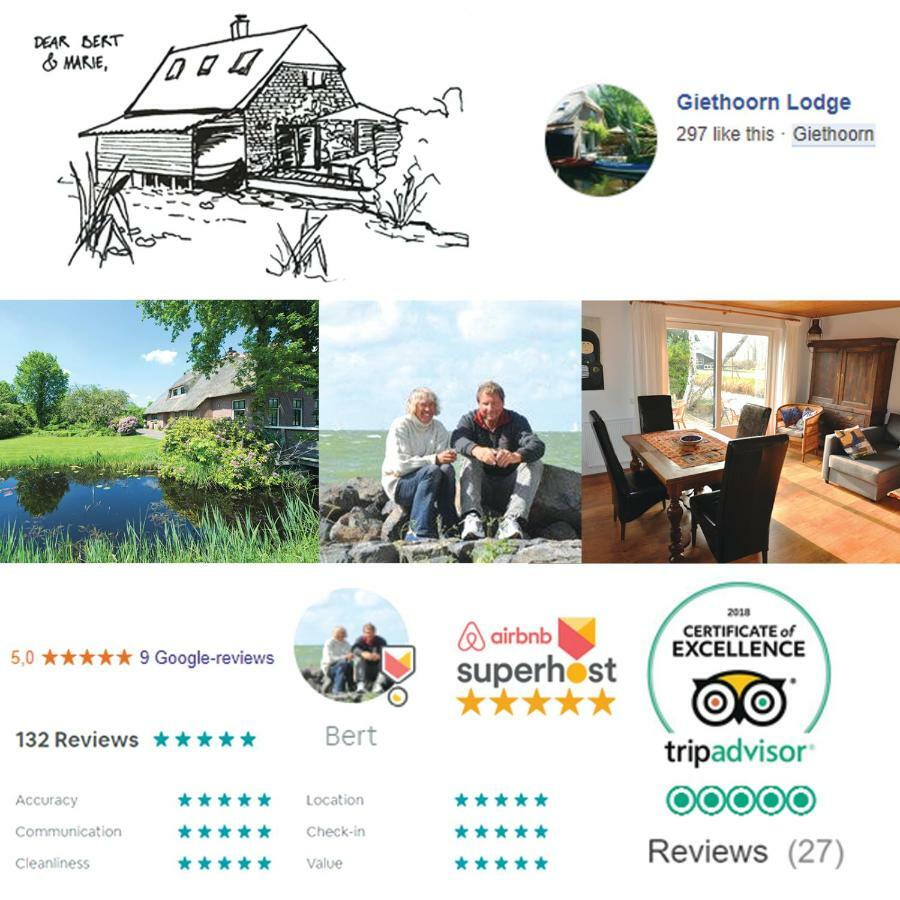 Giethoorn Lodge מראה חיצוני תמונה